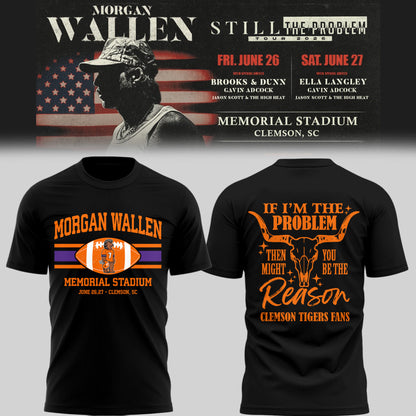 MW x Clemson Tigers Football - Still The Problem Tour 2026 T-Shirt