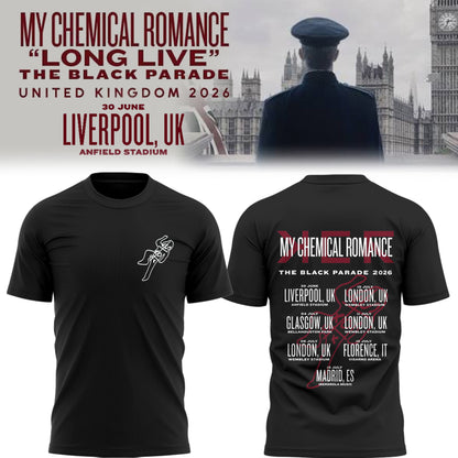 MCR The Black Parade TOUR 2026 TShirt