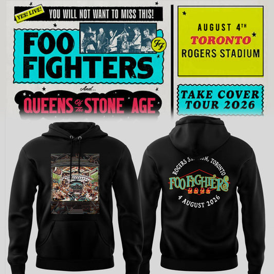 FF 🎸🎤 “Take Cover Tour 2026” in Toronto,ON Hoodie