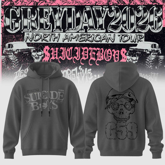 Grey Day 2026: The Official SUICIDEBOYS Heavyweight Hoodie Collection