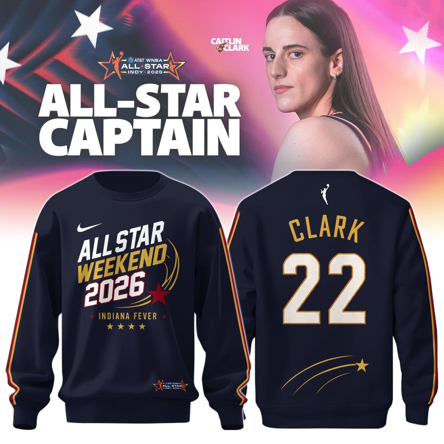 The All Star 2026 Caitlin Clark Limited Edition Sweatshirt