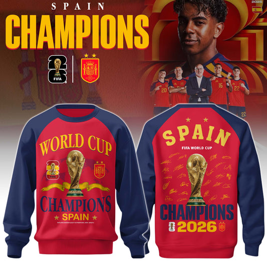 Spain 2026 World Champions Sweatshirt