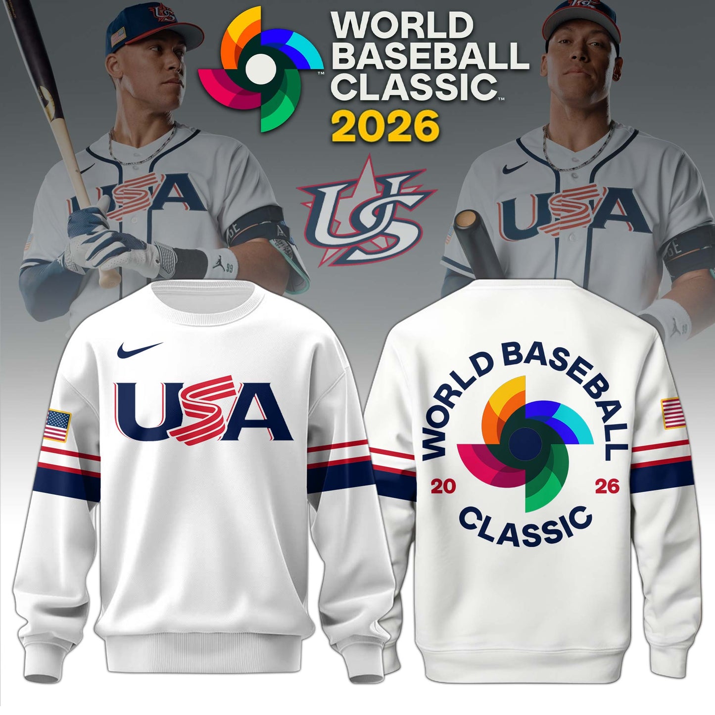 .USA World Baseball Classic Sweatshirt