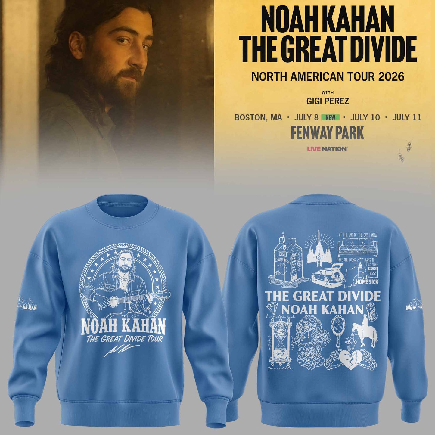 The Great Divide Tour 2026 Limited Sweater