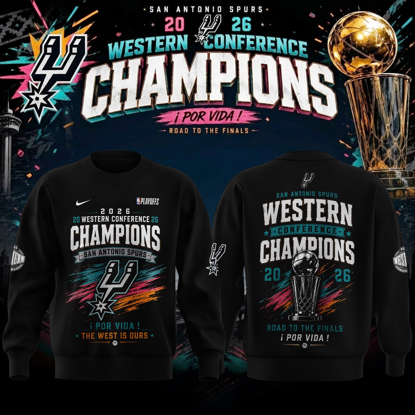 _ 2026 Western Conference Champions Sweater