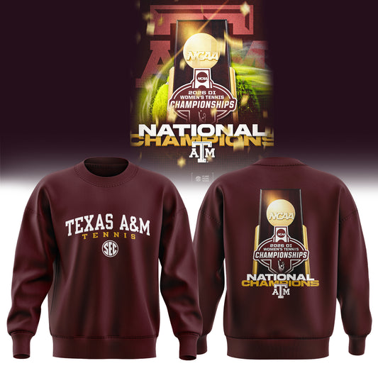 Women’s Tennis Championships – Texas A&M Aggies Sweat Shirt