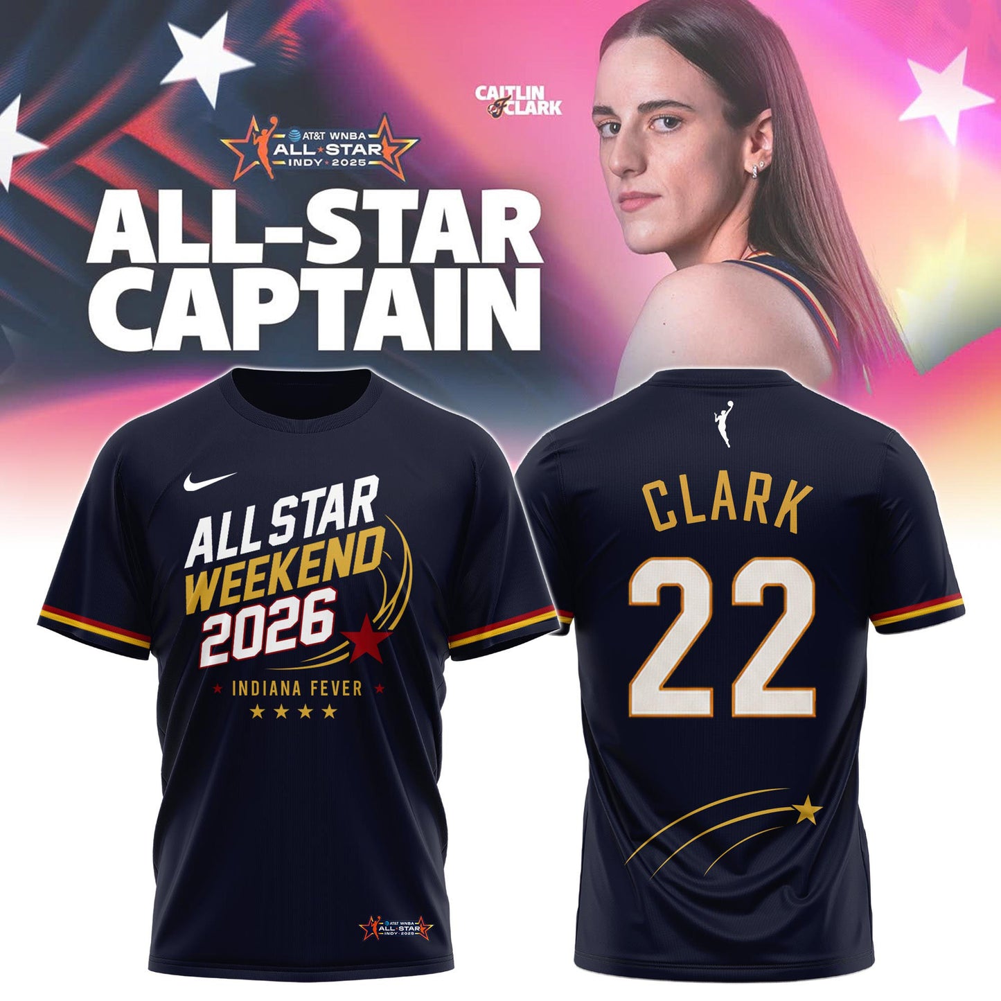 The All Star 2026 Caitlin Clark Limited Edition T-Shirt