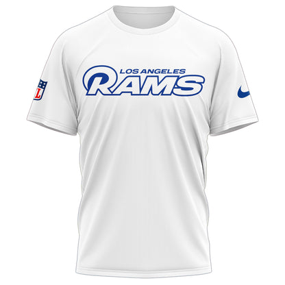 LAR Rams Classic Sol White Tee