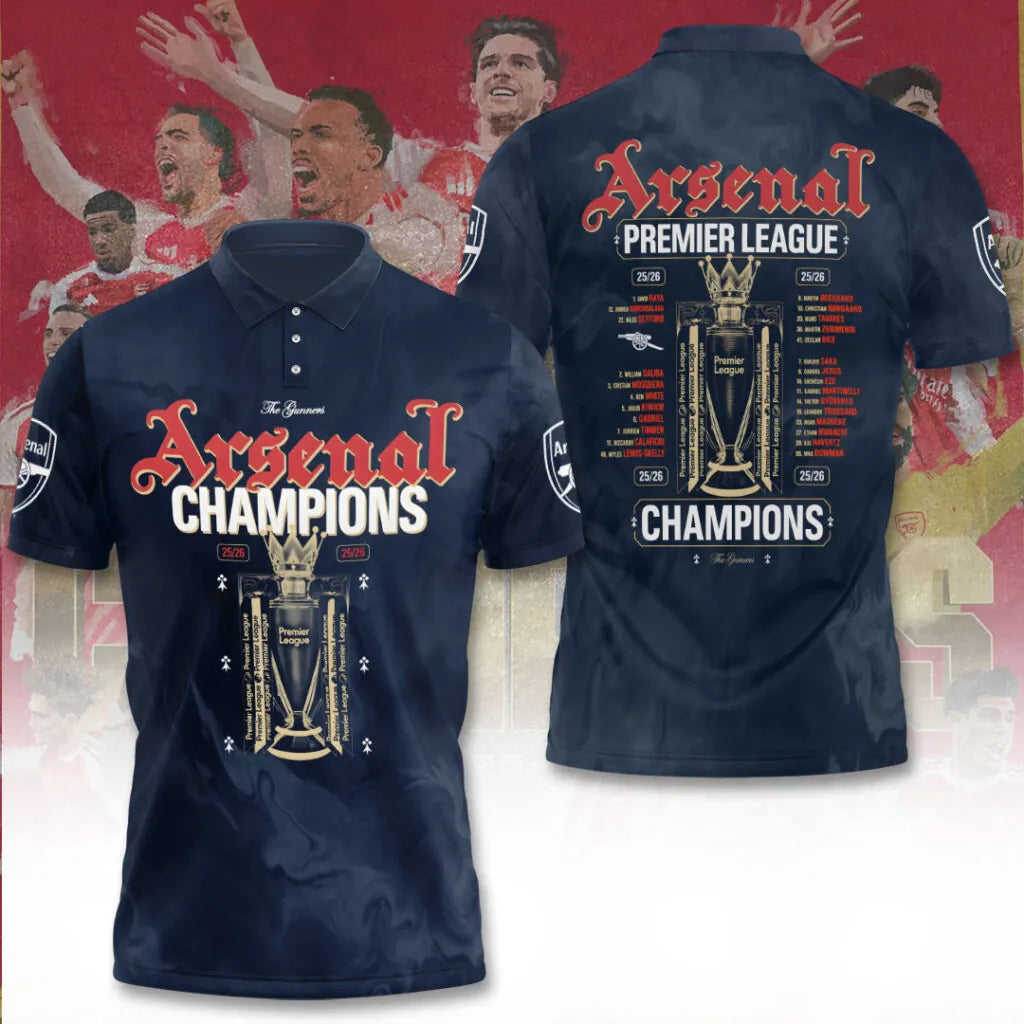Arsenal F.C Premier League champions 25/26 SHIRT