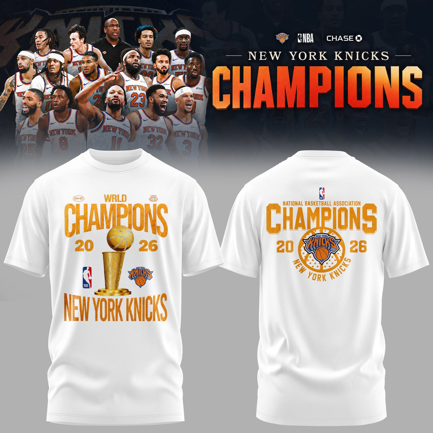 New York Knicks Eastern Conference Champions Edition 2 Tshirt