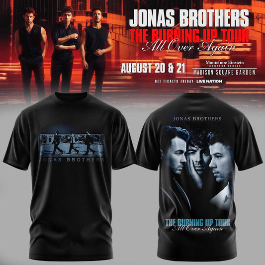 JONAS BROTHERS – THE BURNING UP TOUR TEE