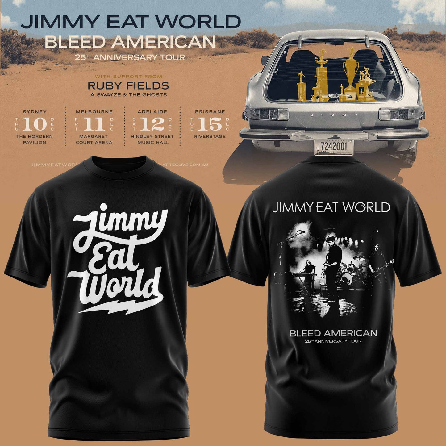 JEW  – BLEED AMERICAN 25 YEARS TEE