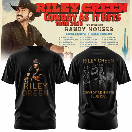 RILEY GREEN – COWBOY AS IT GETS COLLECTION TEE