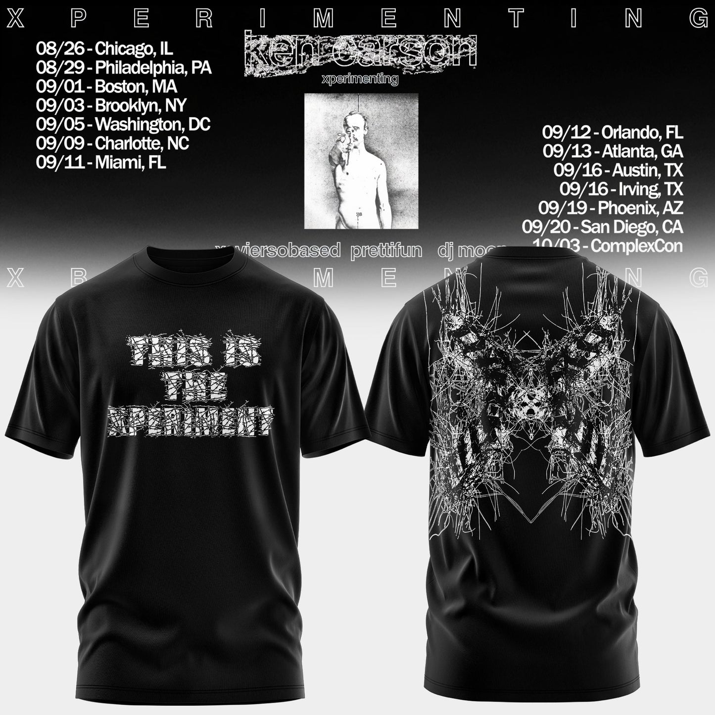 Xperimenting Tour T-shirt