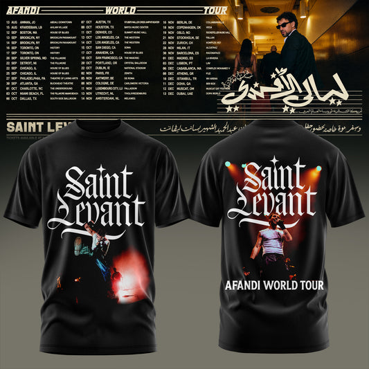 SAINT LEVANT – AFANDI WORLD TOUR T-SHIRT