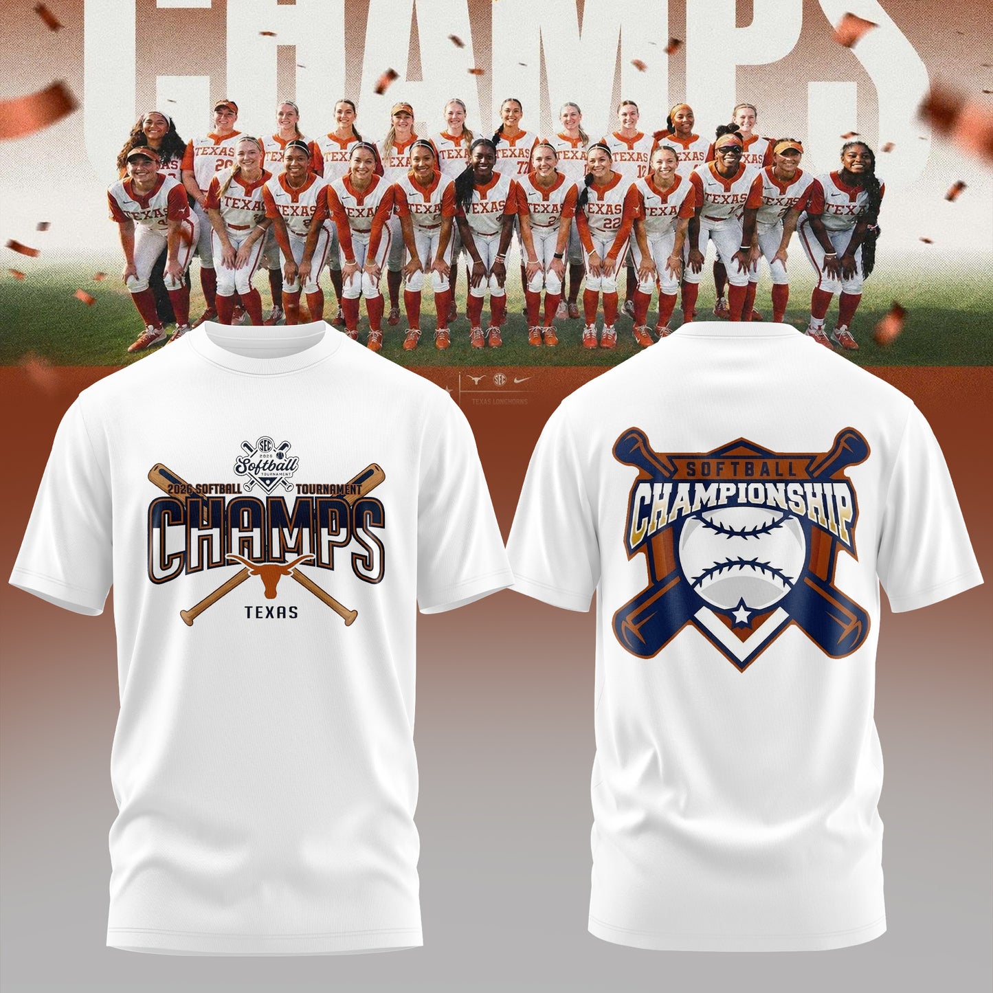 2026 Softball Tournament Champions Tee