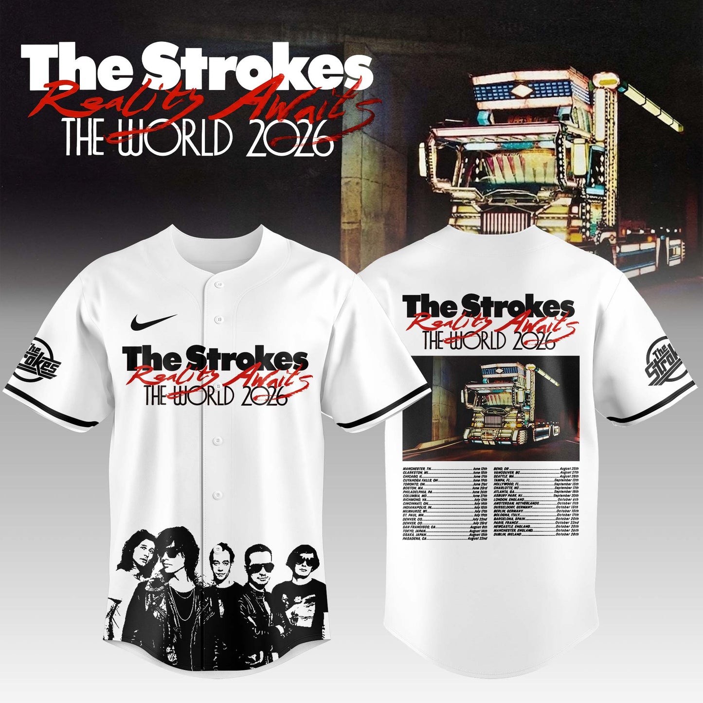 Reality Awaits The World Tour 2026 Limited Editions Jersey