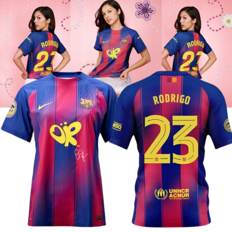 _FCB x Olivia _Rodrigo Limited Signed Jersey 25/26