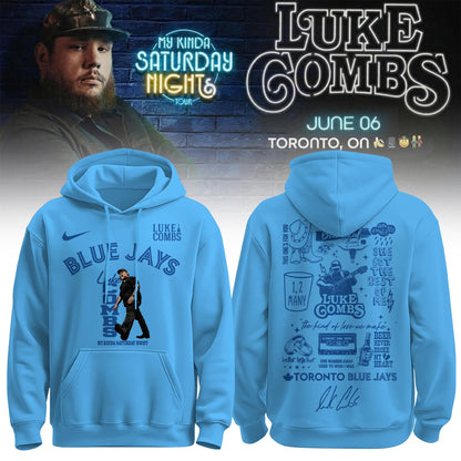 Toronto Blue Jays x LC My Kinda Saturday Night Tour 2026 Limited Edition Hoodie