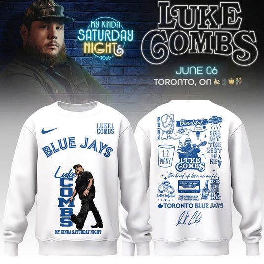 Toronto Blue Jays x LC My Kinda Saturday Night Tour 2026 Limited Edition Sweatshirt