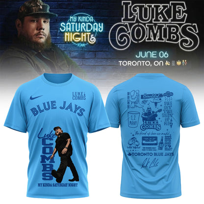 Toronto Blue Jays x LC My Kinda Saturday Night Tour 2026 Limited Edition T-shirt