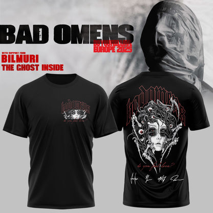 Bad Omens Do You Feel Love Tour TShirt