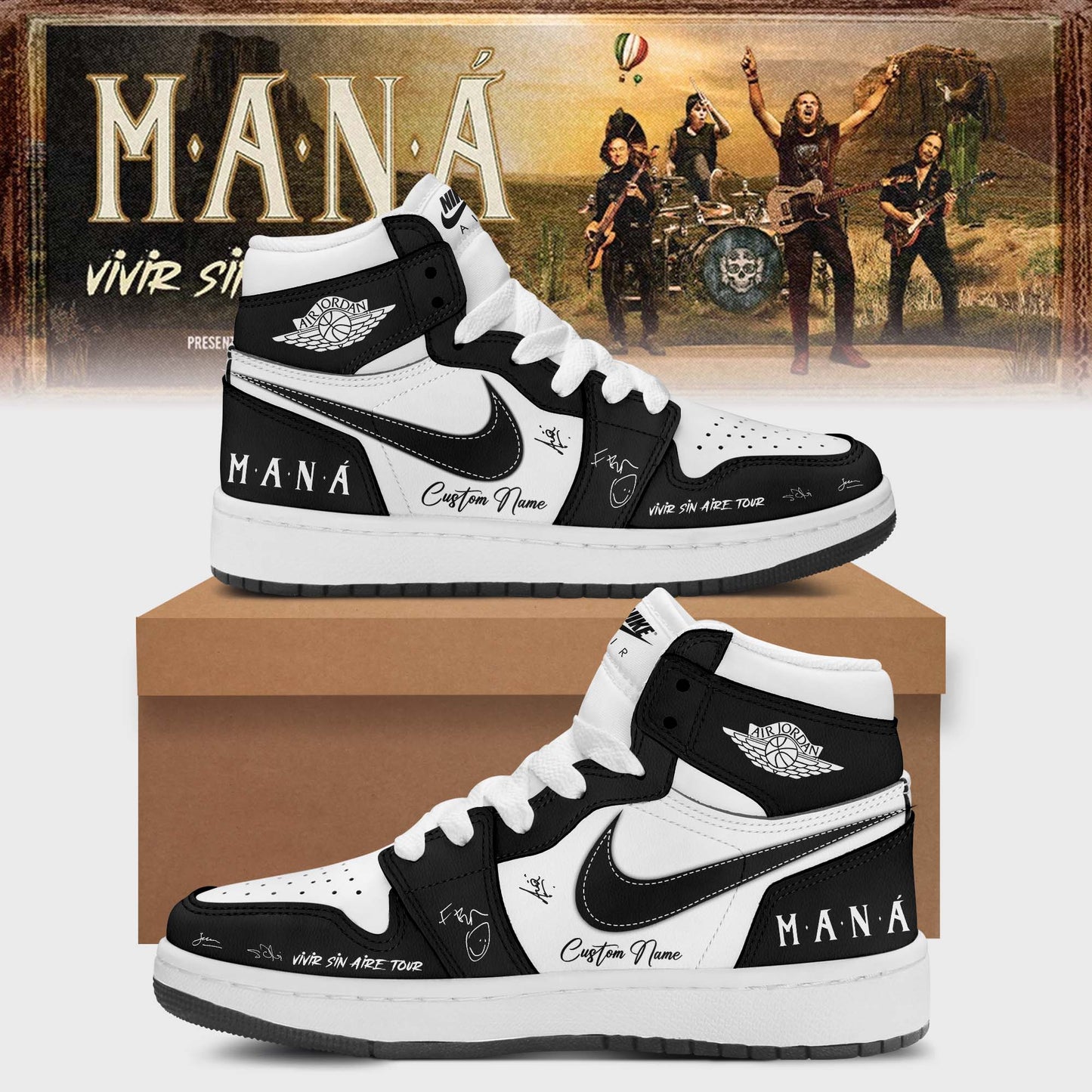 Maná “Vivir Sin Aire Tour” – Shoes