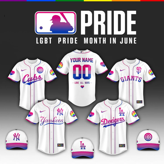 Baseball US x Pride Day 2026 Edition Baseball Jersey