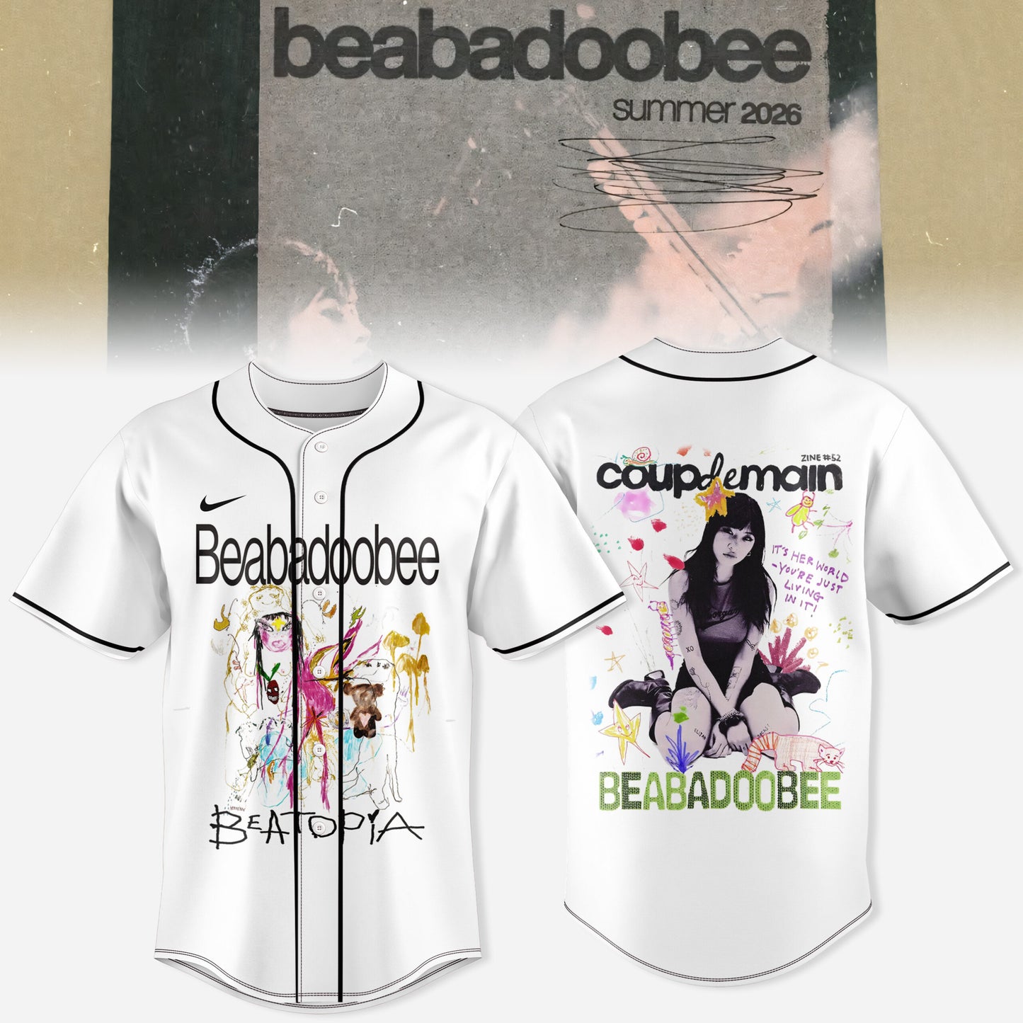 _Beabadoobee Summer 2026 Collection Jersey