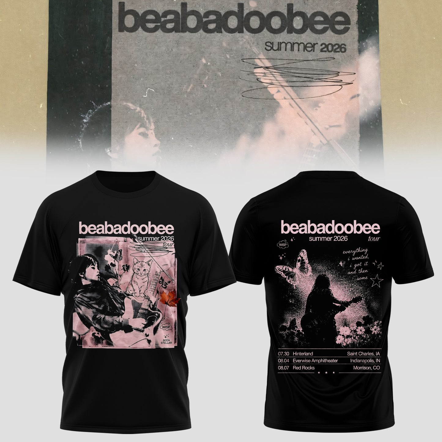 _Beabadoobee Summer 2026 Collection Tee