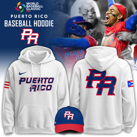 Puerto Rico Baseball 2026 World Baseball Classic Hoodie Limited