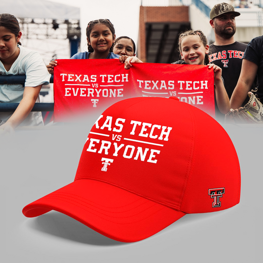 🔥 Texas Tech Special “Texas Tech Vs Everyone” Limited Edition Cap