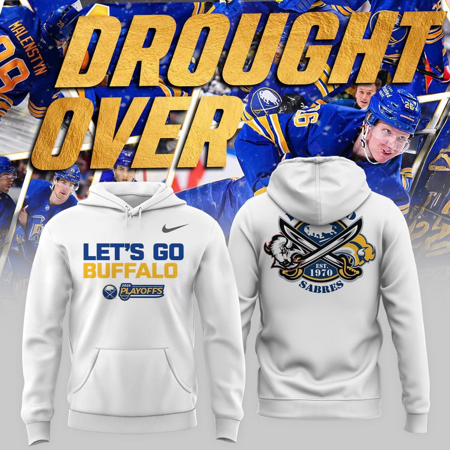 Sabres Playoff Pursuit Hoodie