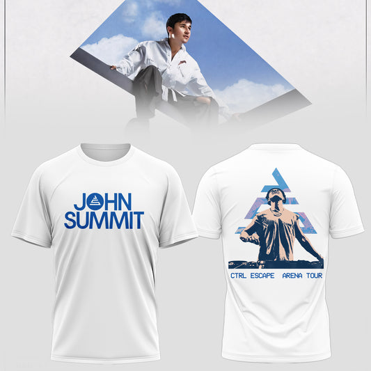 White CTRL ESCAPE Arena Tee Edition
