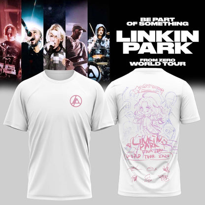 Linkin Park From Zero World Tour 2026 Signed TShirt