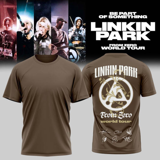 Linkin Park From Zero World Tour 2026 Signed TShirt