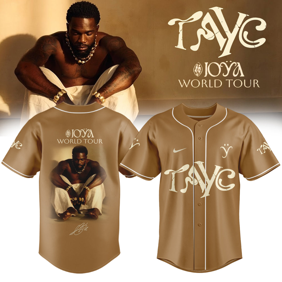 ,,..Tayc – JOŸA TOUR Limited Edition Signature – Jersey