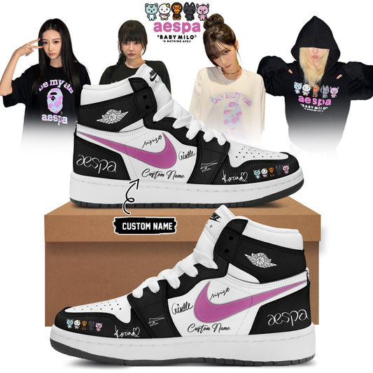 aespa x BAPE signed Shoes 15