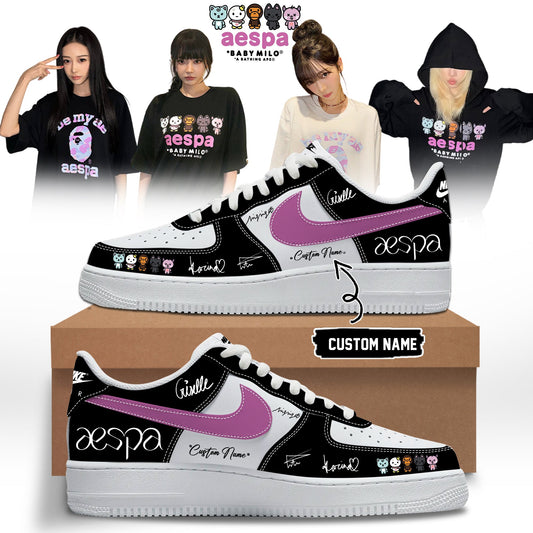 aespa x BAPE signed Shoes 15