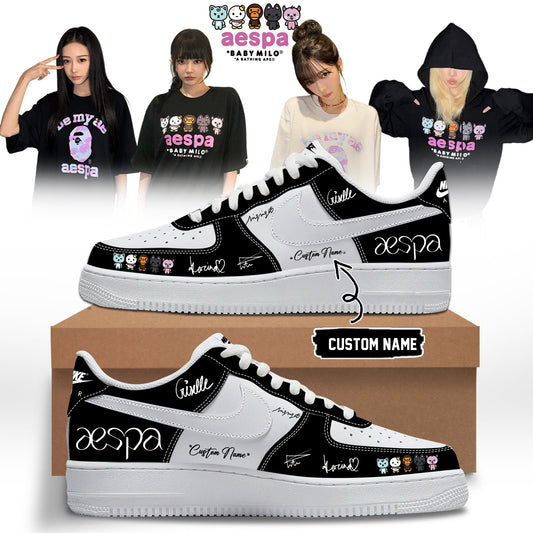 aespa x BAPE signed Shoes 12