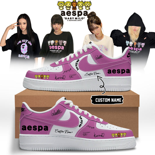 aespa x BAPE signed Shoes 23