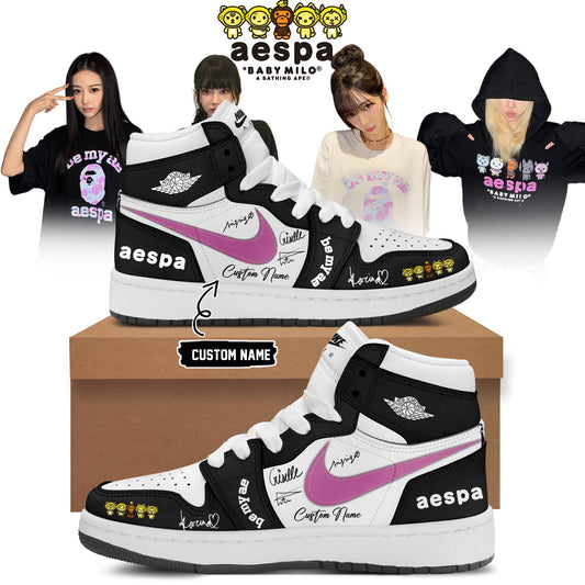 aespa x BAPE signed Shoes 25