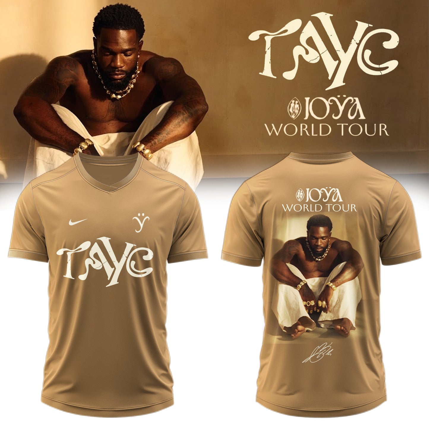 ,,.Tayc – JOŸA TOUR Limited Edition Signature – Jersey