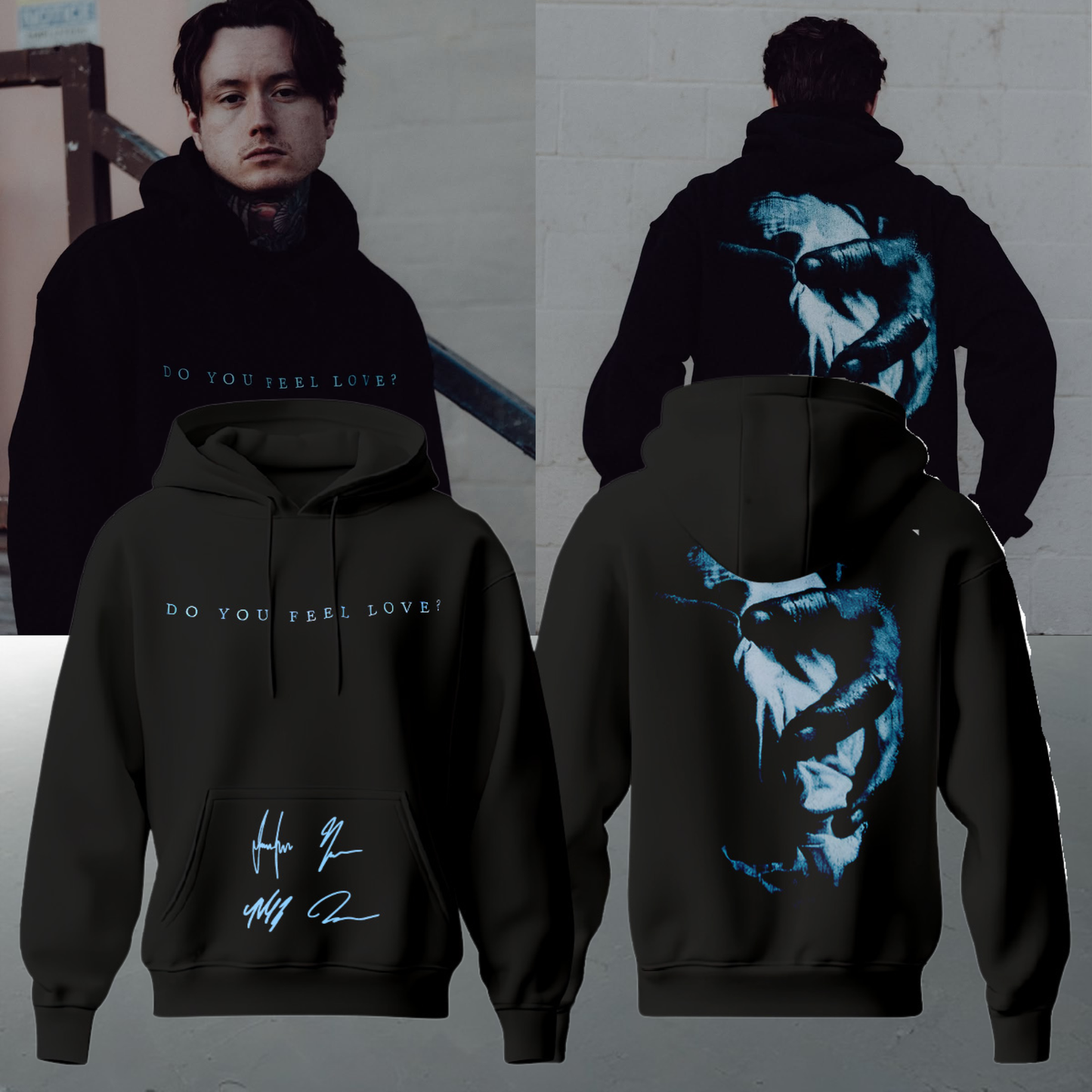 .Bad Omens Do You Feel Love Tour Hoodie