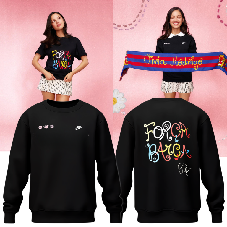 _FCB x Olivia _Rodrigo Limited Signed Sweatshirt