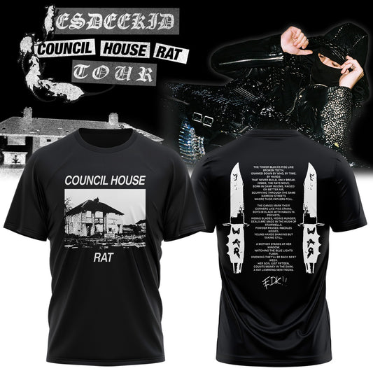 EsDeeKid Council House Rat Tour TShirt