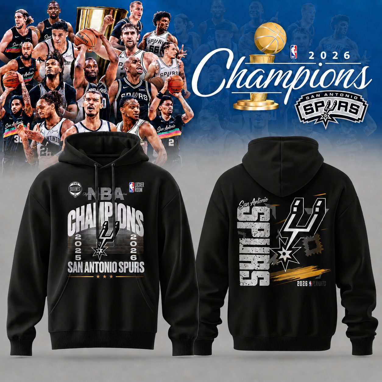 Spurs 2026 Champions Black Edition