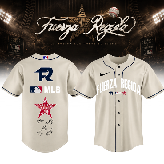 Fuerza Regida “This Is Our Dream Stadium Tour” 2026 Limited Edition Signature – Jersey