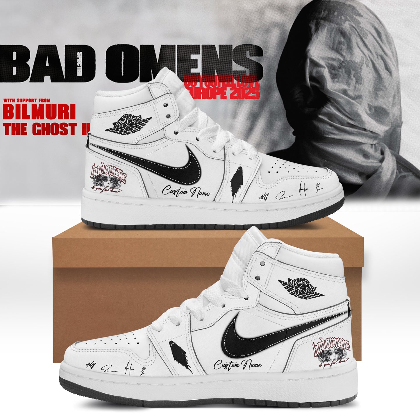 Bad Omens Do You Feel Love Tour Shoes