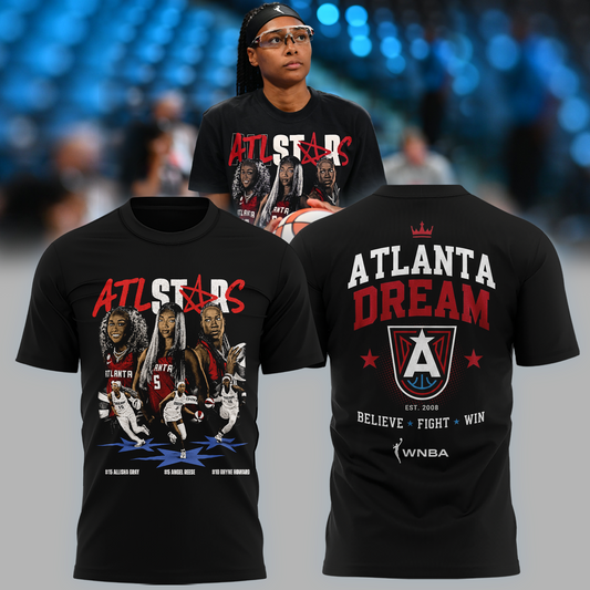ATL Star Black Tshirt - Limited Edition 2026